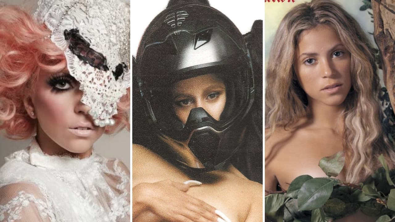 'Motomami' con Rosalía desnuda y otras portadas de álbumes que causaron polémica