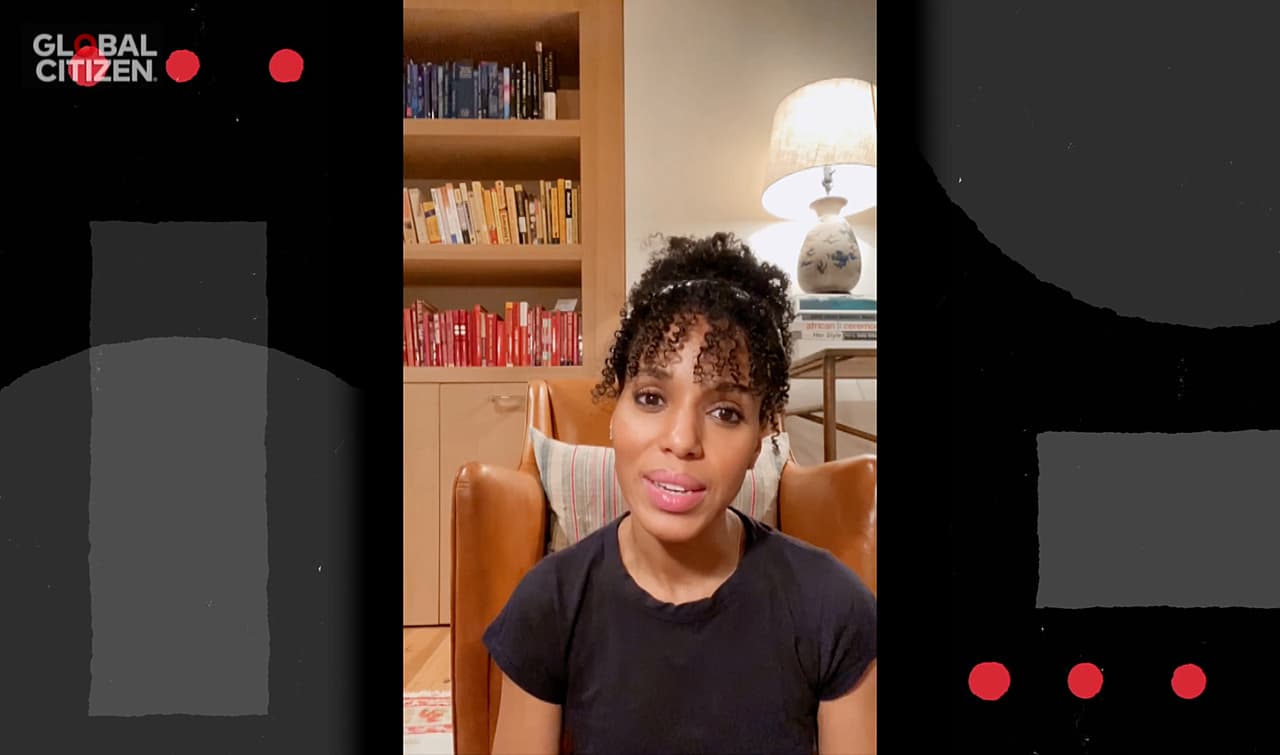 La actriz Kerry Washington invitó a ser compasivos.