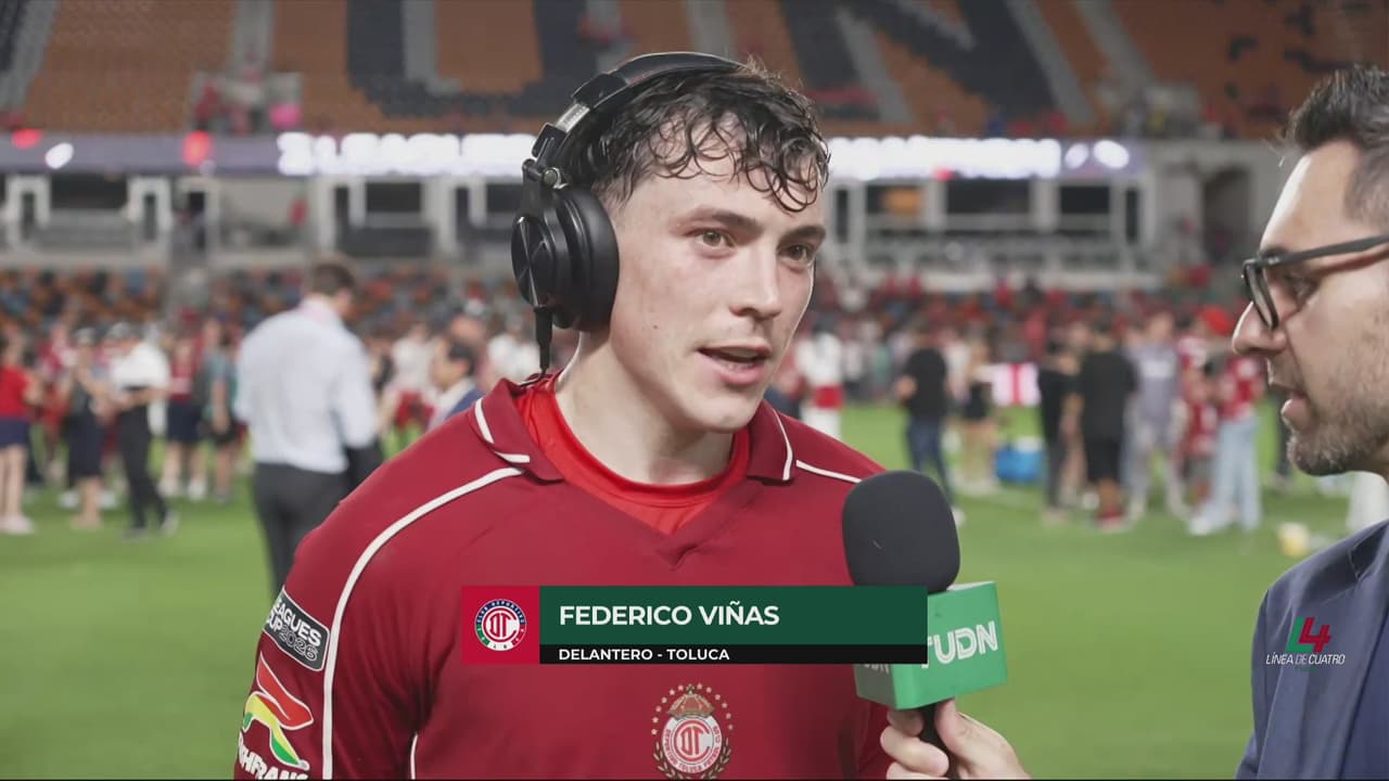 Recién llega al Toluca y Federico Viñas suma su primer título