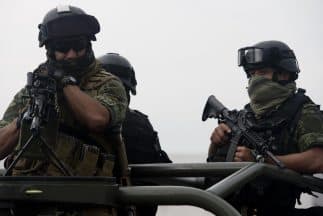 Militares en Tamaulipas.