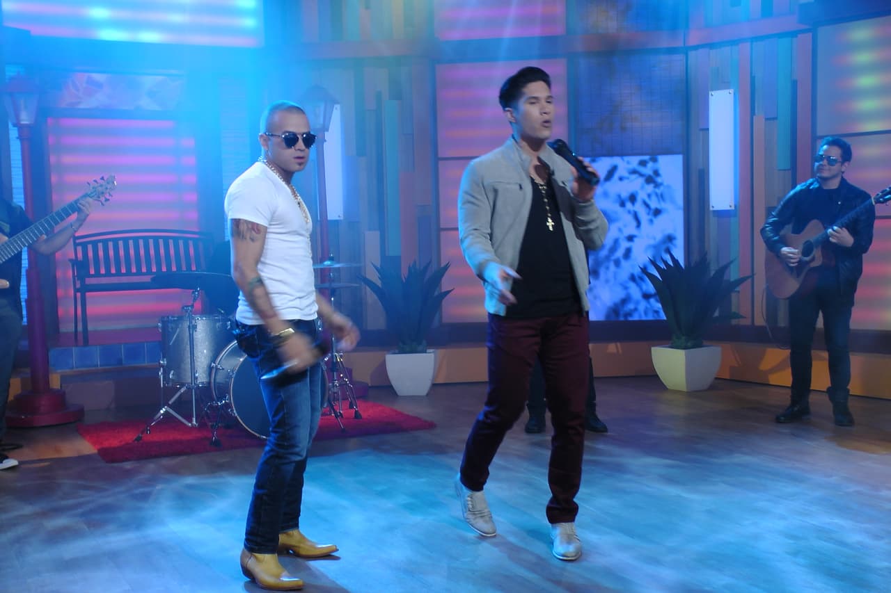 No solamente son buenos cantando, sino también demostraron que bailan muy bien.