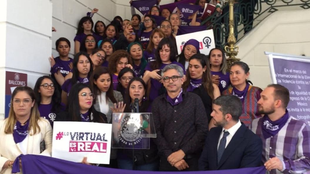 En honor a su creadora e impulsora, la nueva legislación fue nombrada ‘Ley Olimpia’, que en 2018 fue aprobada por primera vez en el Congreso local del estado de Puebla. 
<br>