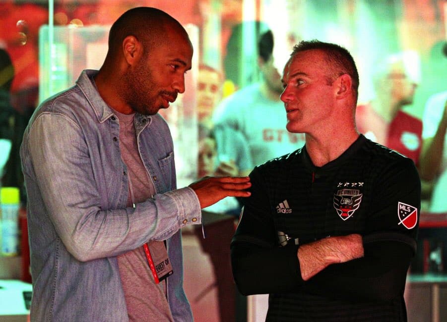 Thierry Henry, figuras en la Premier League y en la MLS.