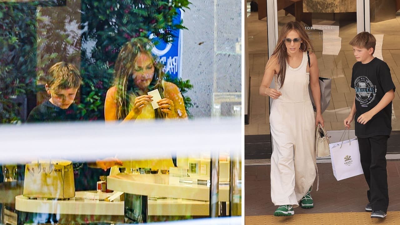 JLo y Samuel realizaron algunas compras.