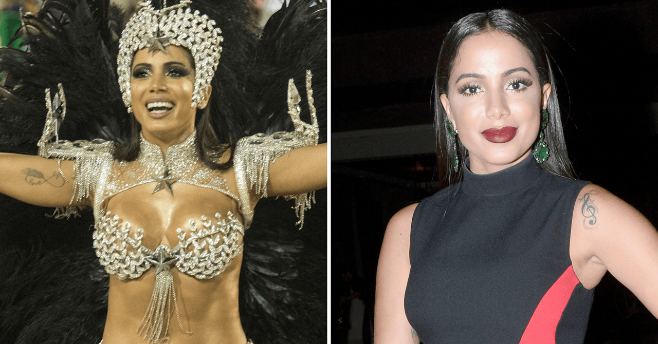 Así lucía Anitta en el 2016