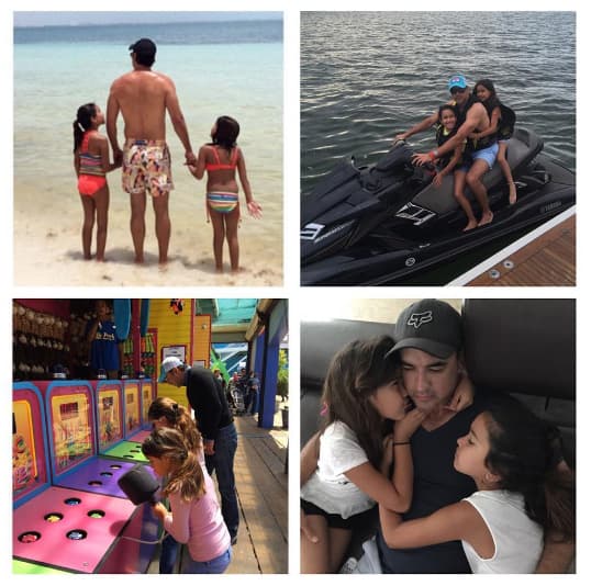 Esta imagen, junto a un bello mensaje, fue el reconocimiento de Karla para quien ha sido ejemplo de amor, respeto, trabajo, humildad, honestidad y bondad con sus hijas.