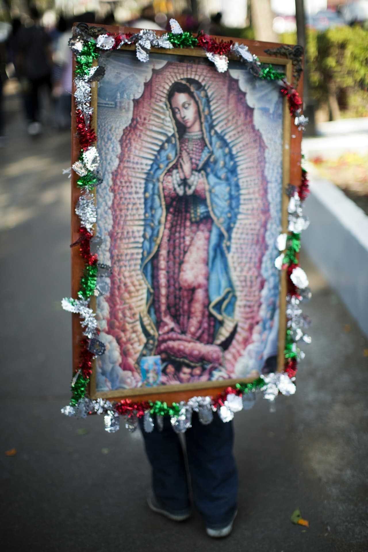 La pintura que cubre la tela es otro misterio muy comentado. Muchos científicos (entre ellos el doctor Richard Khun, ganador de dos premios Nobel de Química) la han estudiado y creen que los colorantes no son ni minerales, vegetales o de origen animal. Realmente se dice que no se ha podido explicar el origen de los pigmentos de la imagen, ni la manera en que ha sido pintada o impresa en la tilma.