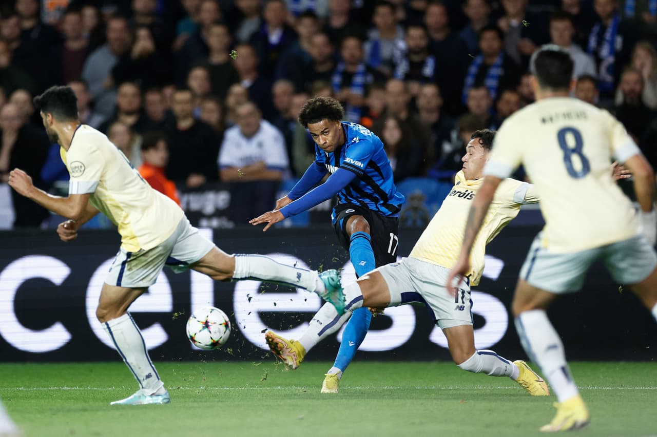 Taremi hizo doble, Stephen Eustaquio y Evanilson también marcaron por el FC Porto en su visita al Brujas en Bélgica.