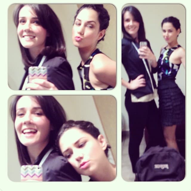 Dentro de la telenovela Ximena Romo y ella tuvieron varios encontronazos. Sin embargo, la rivalidad la dejaron en las grabaciones.