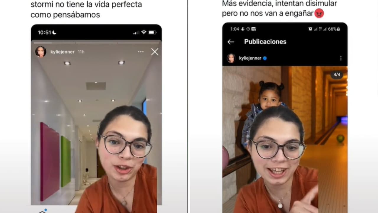 Fotos donde supuestamente se esconden los padrinos mágicos de Stormi