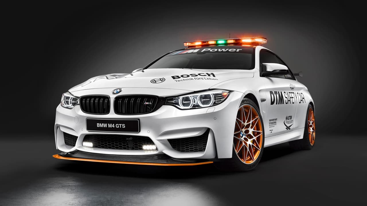 El BMW M4 GTS se viste de safety car
