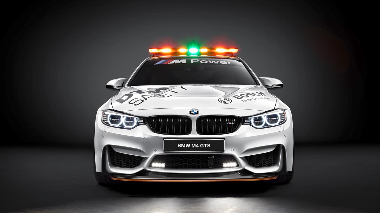 Así luce el BMW M4 GTS con su atuendo de safety car