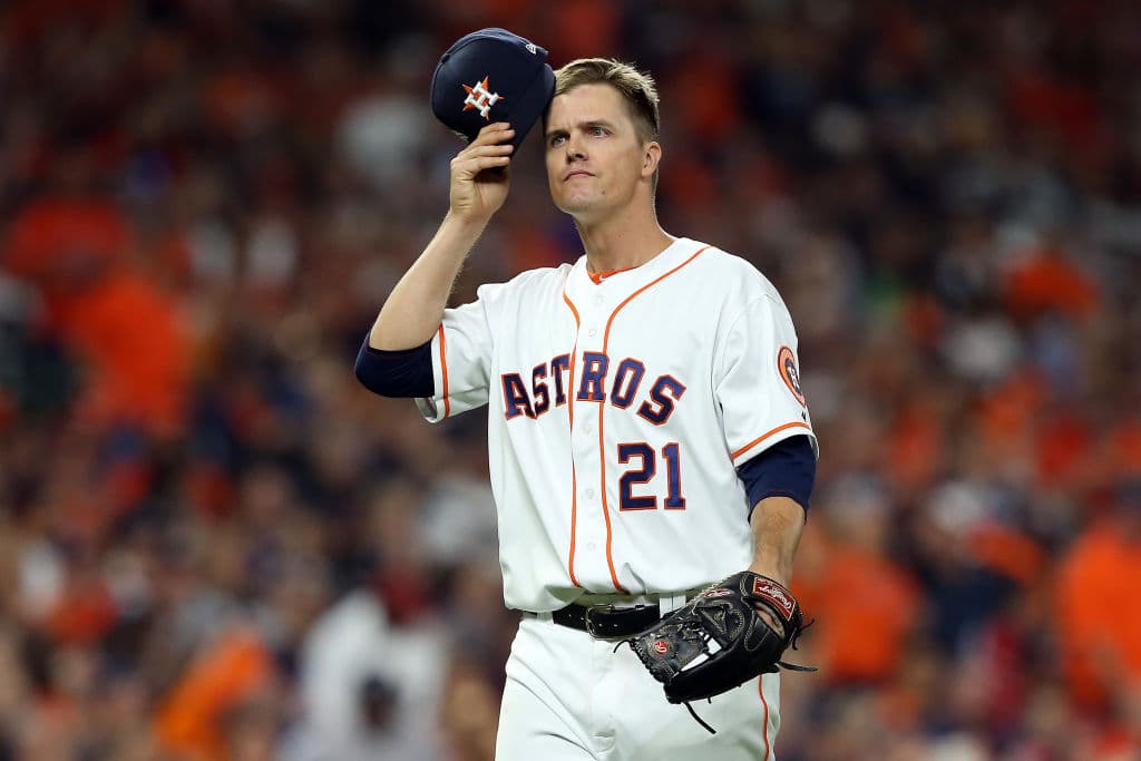 <b>Zack Greinke</b> es uno de los brazos mas importantes de los 
<b>Astros</b>.