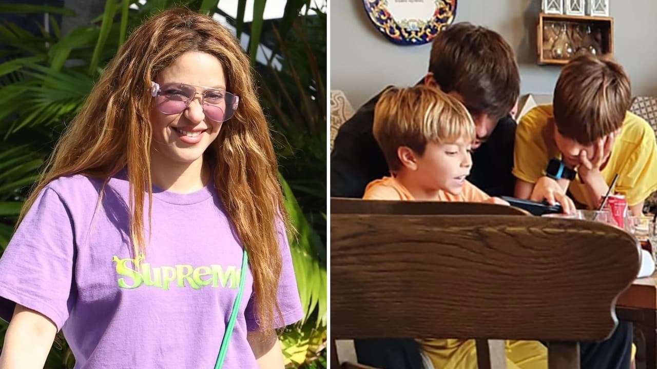 Shakira reaparece sonriente tras la partida de Piqué de Miami