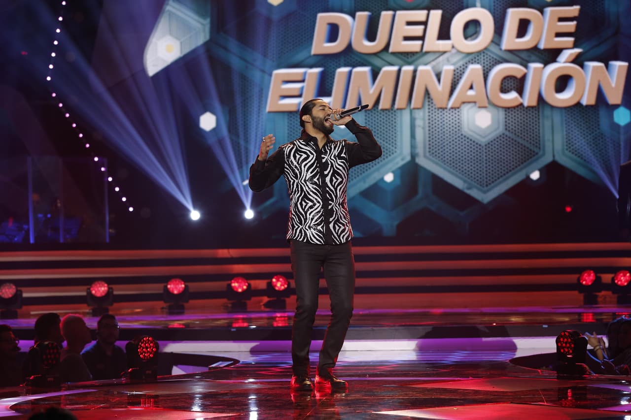 Manuel hasta el último momento lo entregó todo en el escenario.