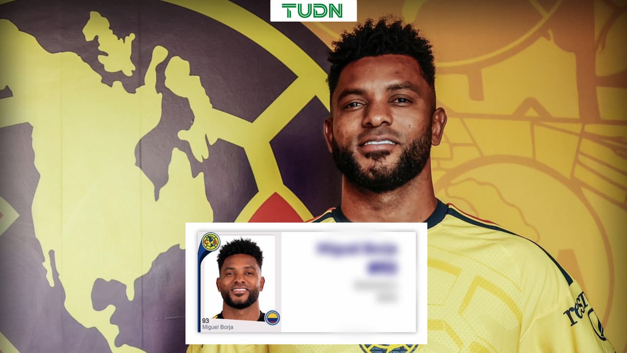 Miguel Borja es registrado por América en Liga MX con el número 93
