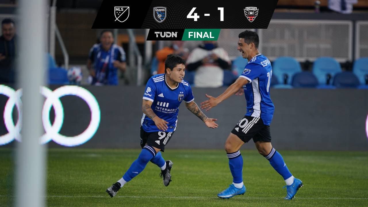 San José Earthquakes 4-1 DC United, MLS
