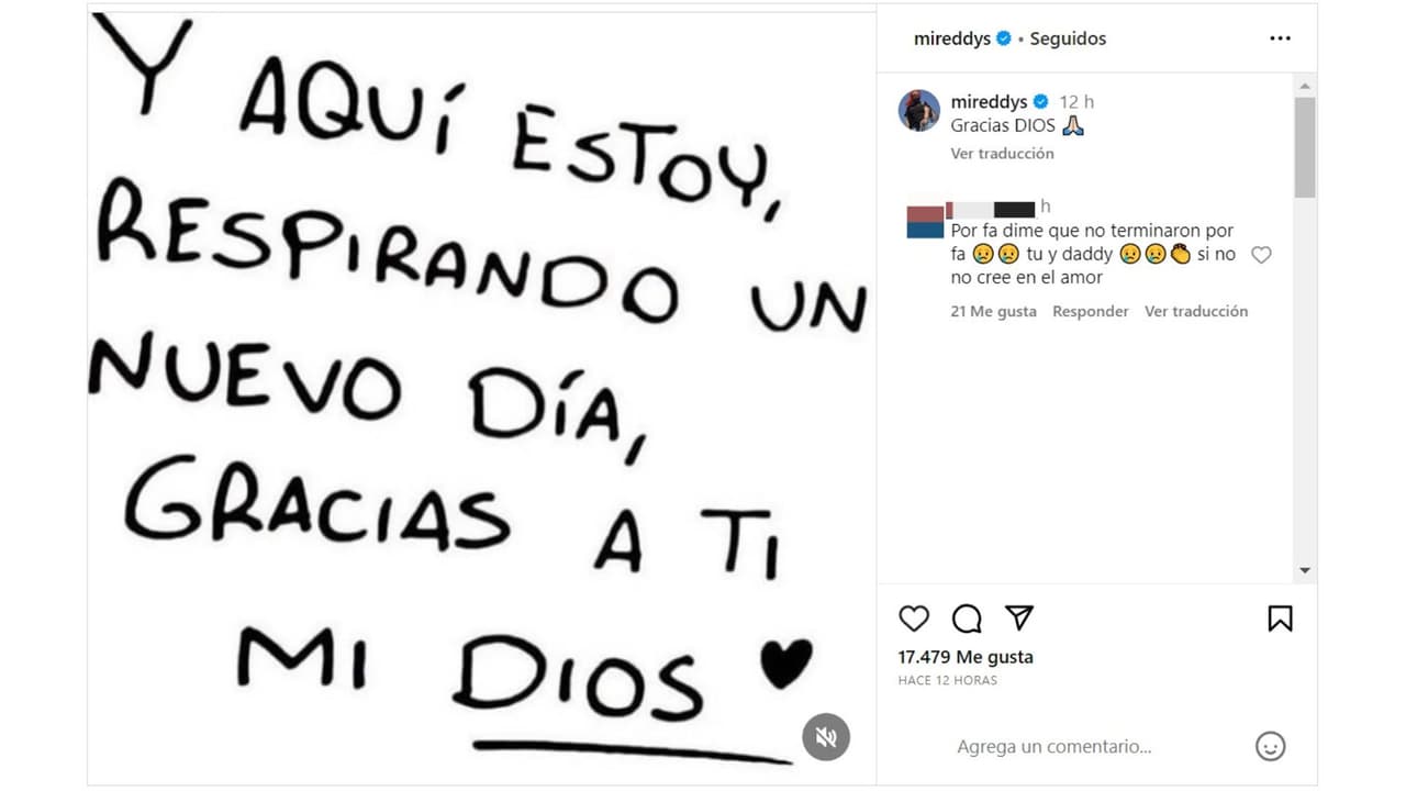 Esposa de Daddy Yankee, Mireddys González, guarda silencio ante rumores de separación.