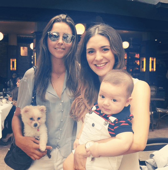 La actriz comparte en sus redes sociales lindas fotos con sus sobrinos.