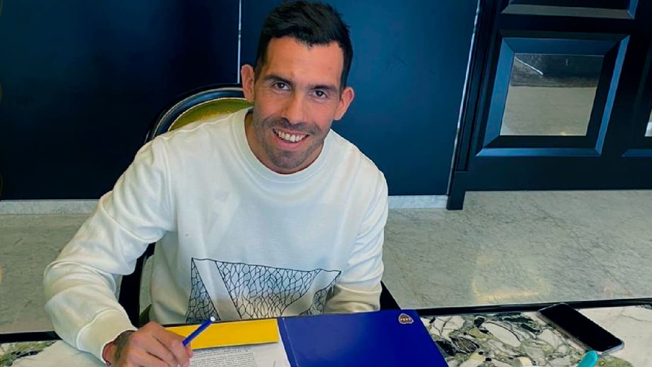 Continúa la leyenda: Carlos Tévez firma nuevo contrato con Boca Juniors
