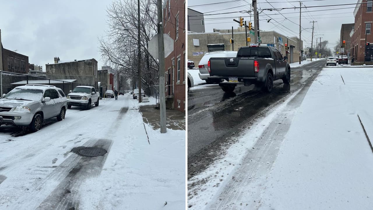 Tormenta invernal en Pensilvania deja hasta 5 pulgadas de nieve y afecta transporte