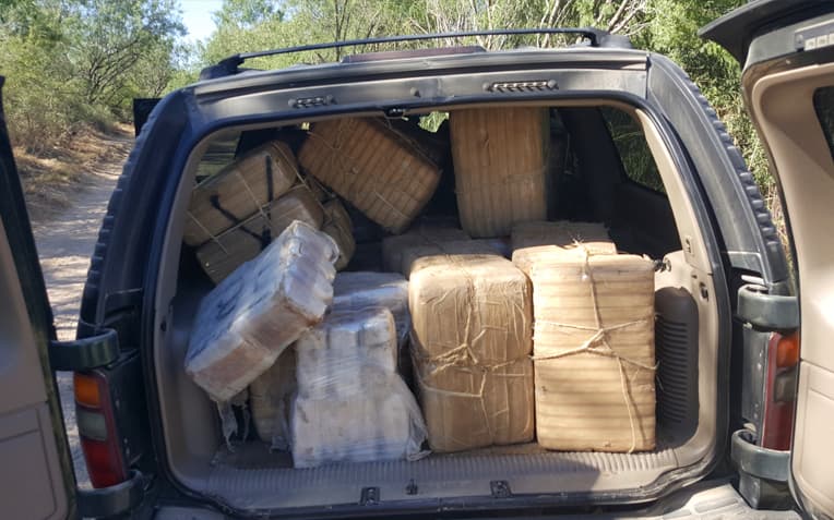 Decomisan más de 1,000 libras de marihuana en el sur de Texas