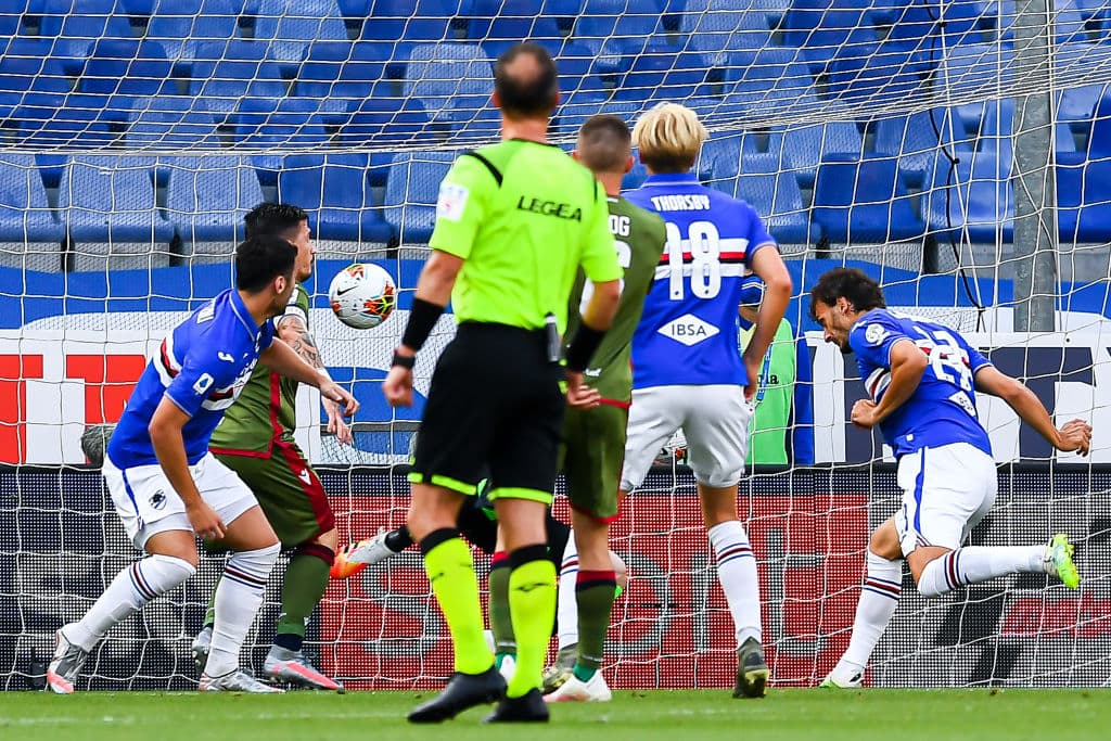Sampdoria llegó a 41 unidades y se ubican en la segunda mitad de la tabla general.