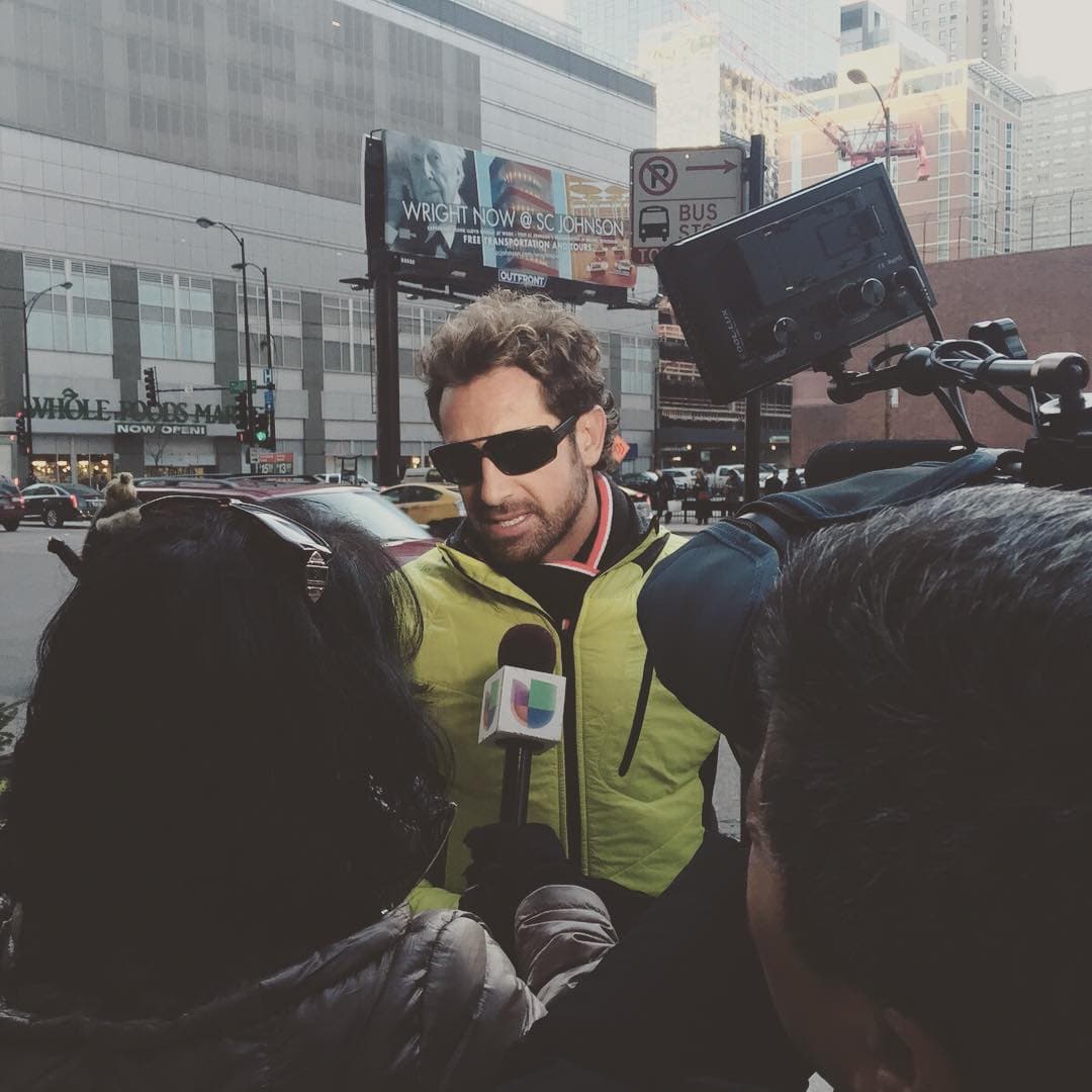 Gabriel Soto recién llegó a Chicago.