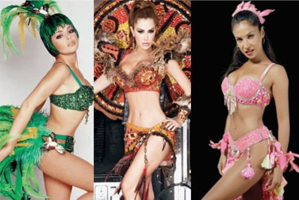 Estas actrices de telenovela son las más bellas y sensuales, además se mueven al ritmo de la rumba, ¿quién luce mejor en este traje?