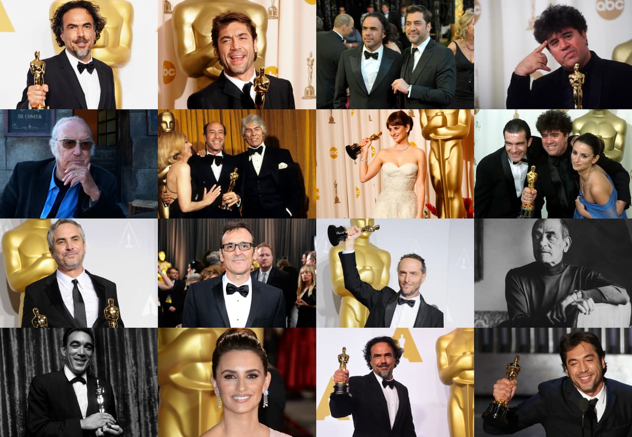 No todo en la vida es González Iñárritu. A unos días de los esperados Premios Oscar, tenemos el recuento de él y otros 14 hispanos más nominados en la historia del galardón cinematográfico.
