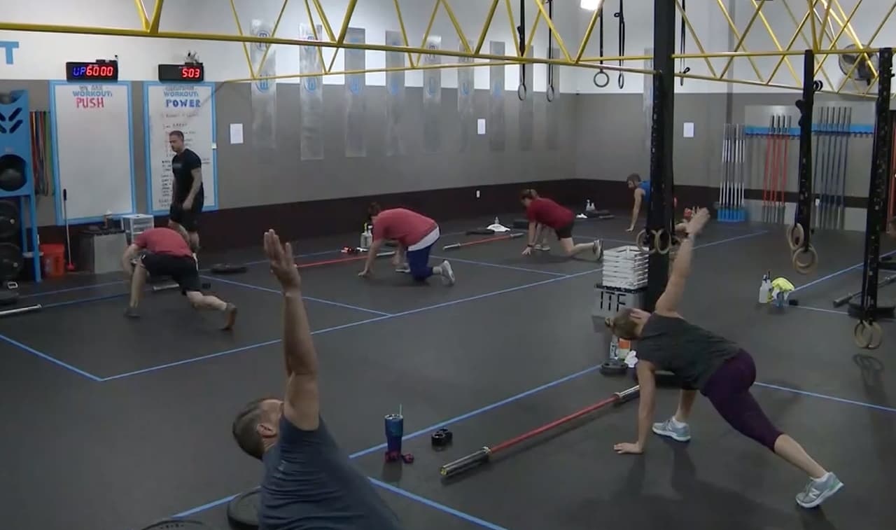 Así luce un gimnasio en Houston luego de que se autorizó la reapertura de estos lugares