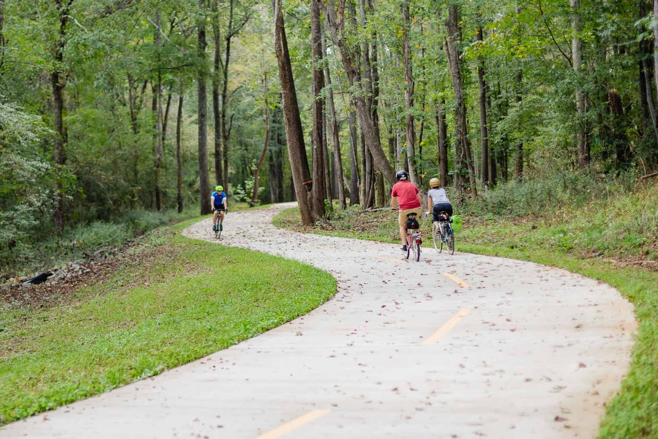 Acá podrás explorar Carrollton hasta la Universidad de West Georgia, numerosos centros comerciales y varios parques de la ciudad a lo largo del camino.