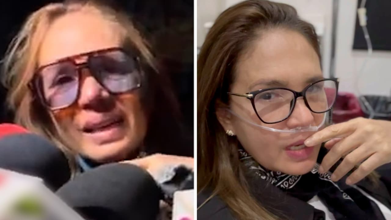 Yolanda Andrade llora y habla con dificultad al sufrir recaída de salud: video