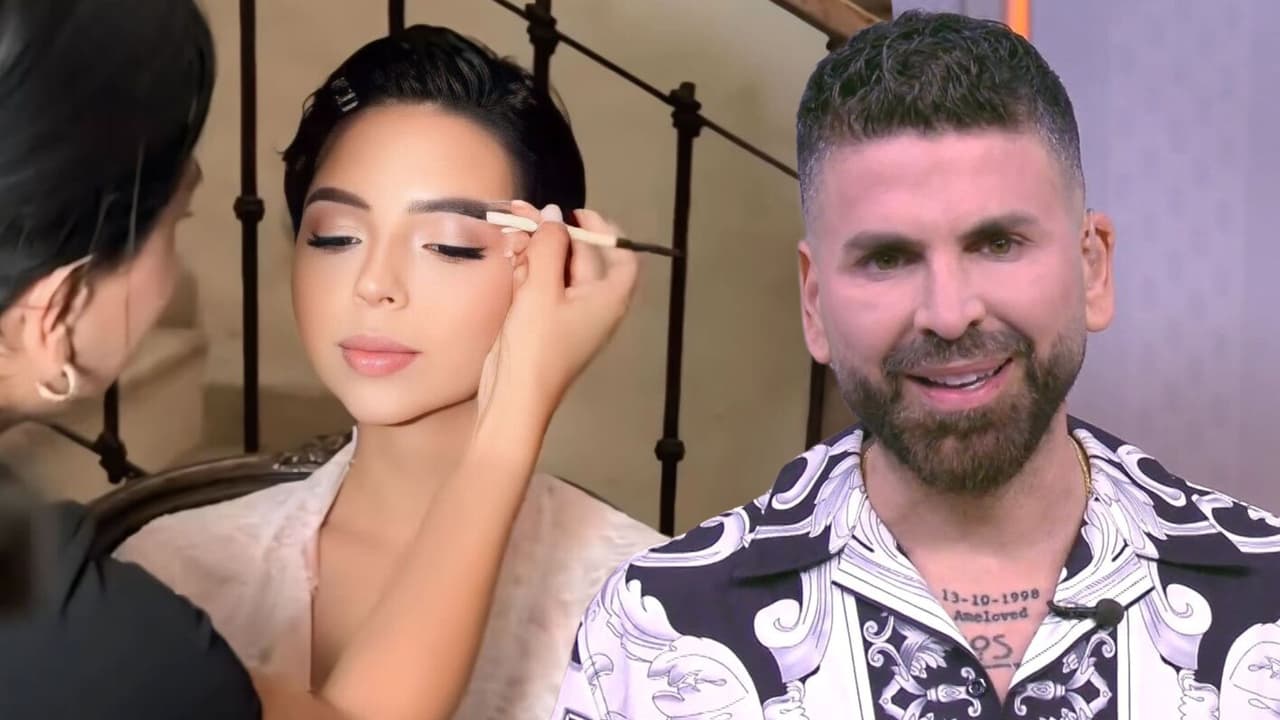 Maquillista en la boda de Ángela Aguilar nos muestra cómo lograr el look de la cantante