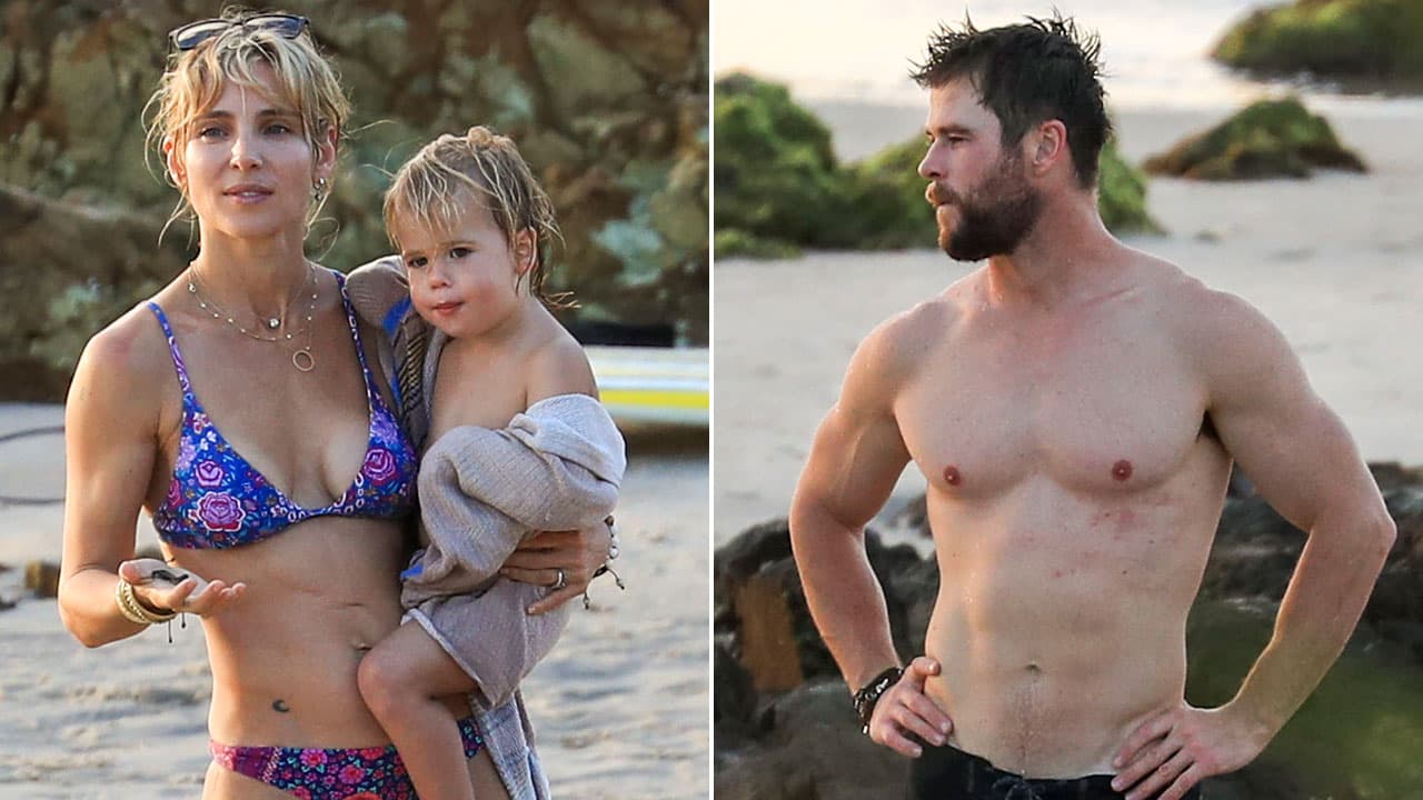 Mira fotos del hermoso día familiar de Elsa y Chris.