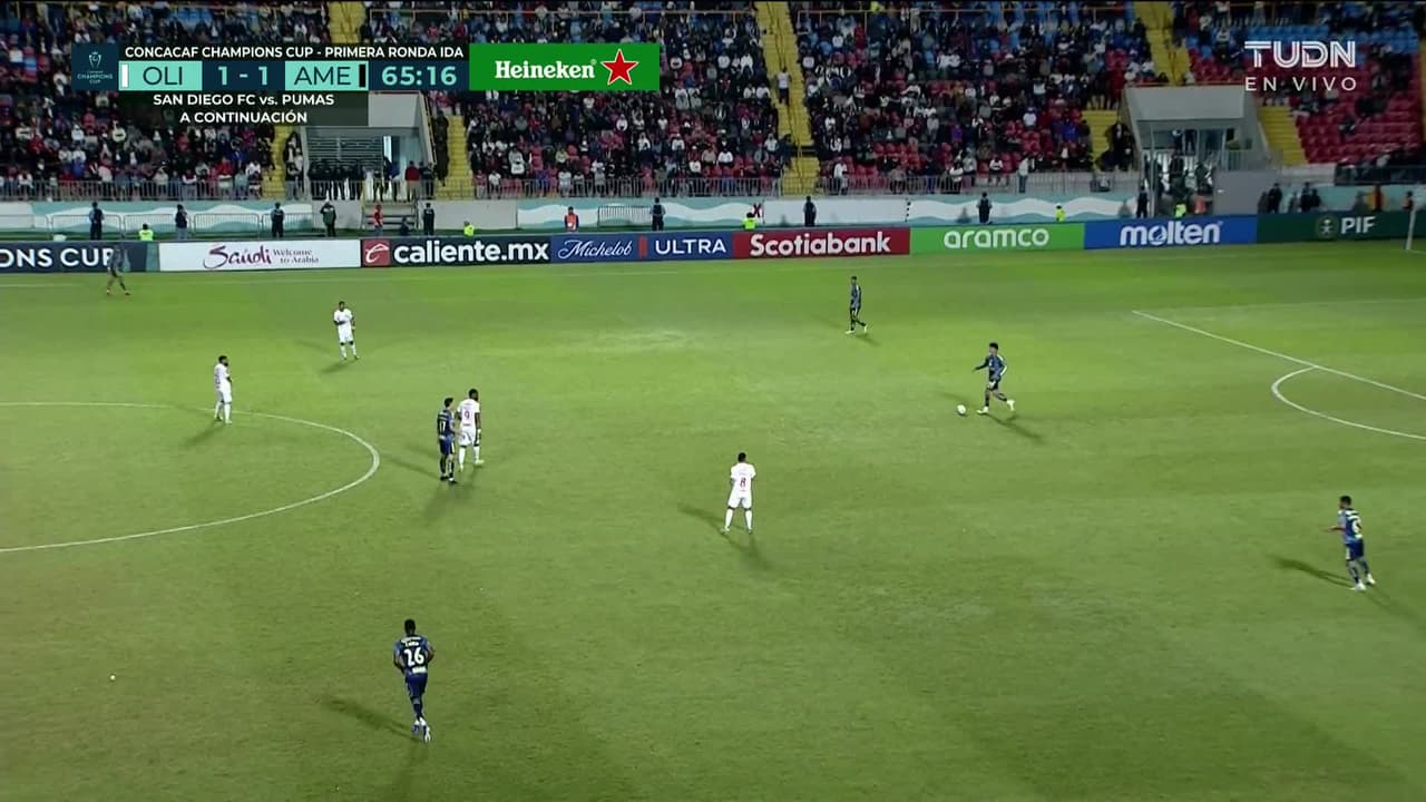 ¡TIRO ATAJADO! disparo por Brian Rodríguez.