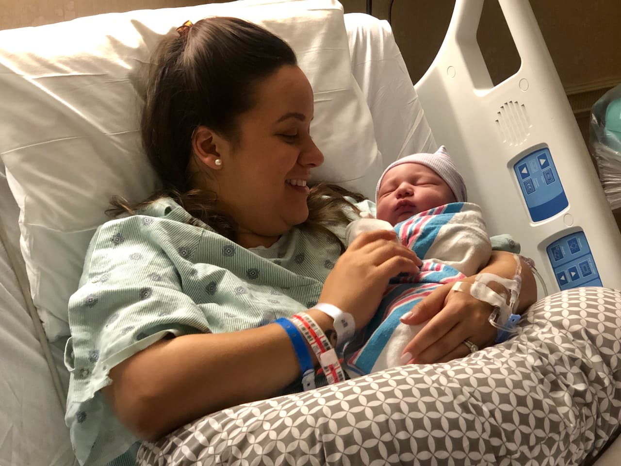 Jacob Alexander Miguel nació a las 1:13 am este primero de enero de 2019 en el Baptist Children’s Hospital.