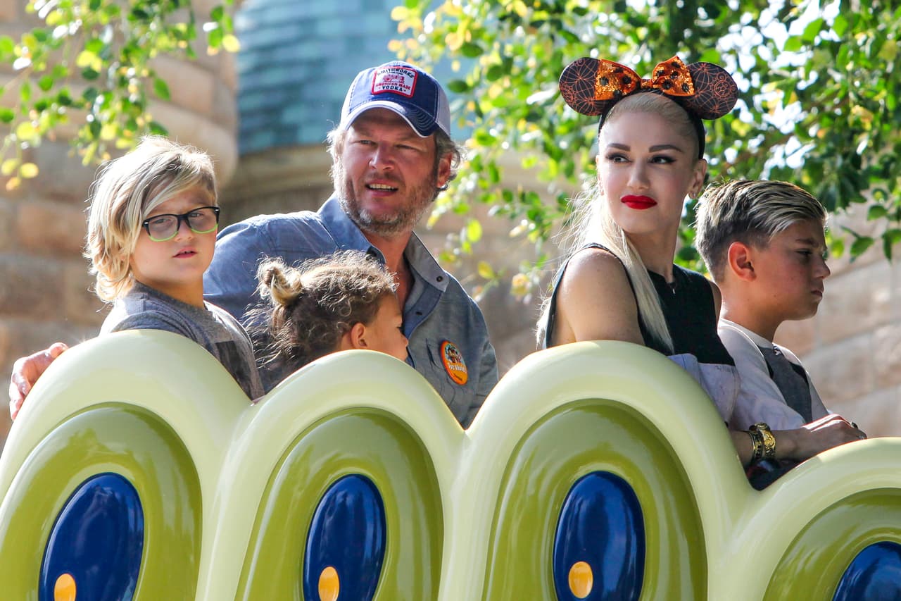 Un bello día en familia para Gwen y Blake.