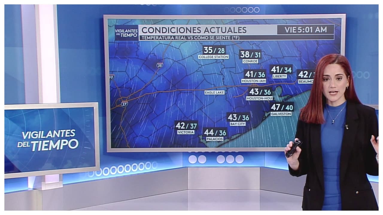 Pronóstico del tiempo hoy en Houston: Día nublado con temperaturas máximas de 50 °F