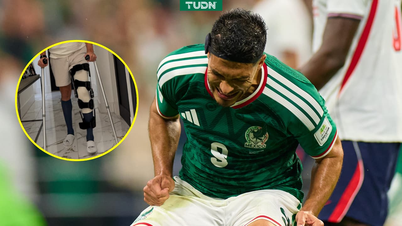 Raúl Jiménez rompe el silencio tras su cirugía de ligamento