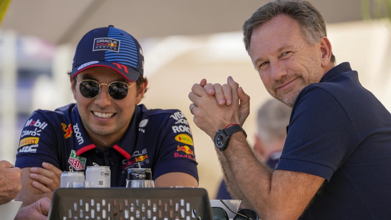 Christian Horner, en pretemporada de Red Bull pese a investigación