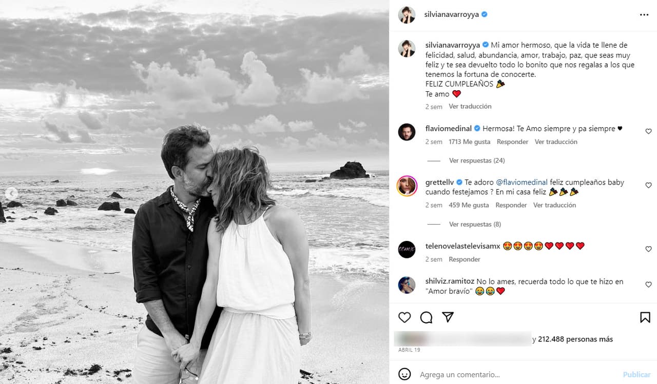 Flavio Medina y Silvia Navarro.