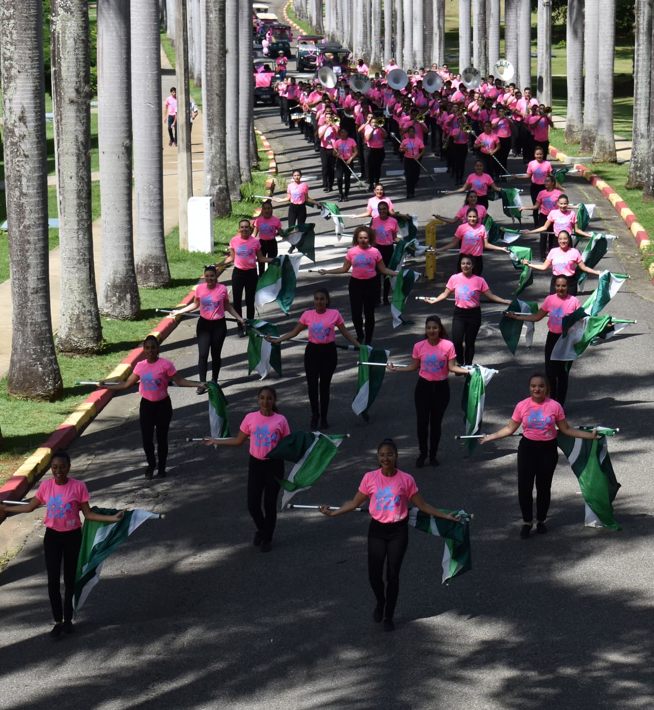 El evento se llevó a cabo en solidaridad a la Unidad Oeste de la Sociedad Americana contra el Cáncer.