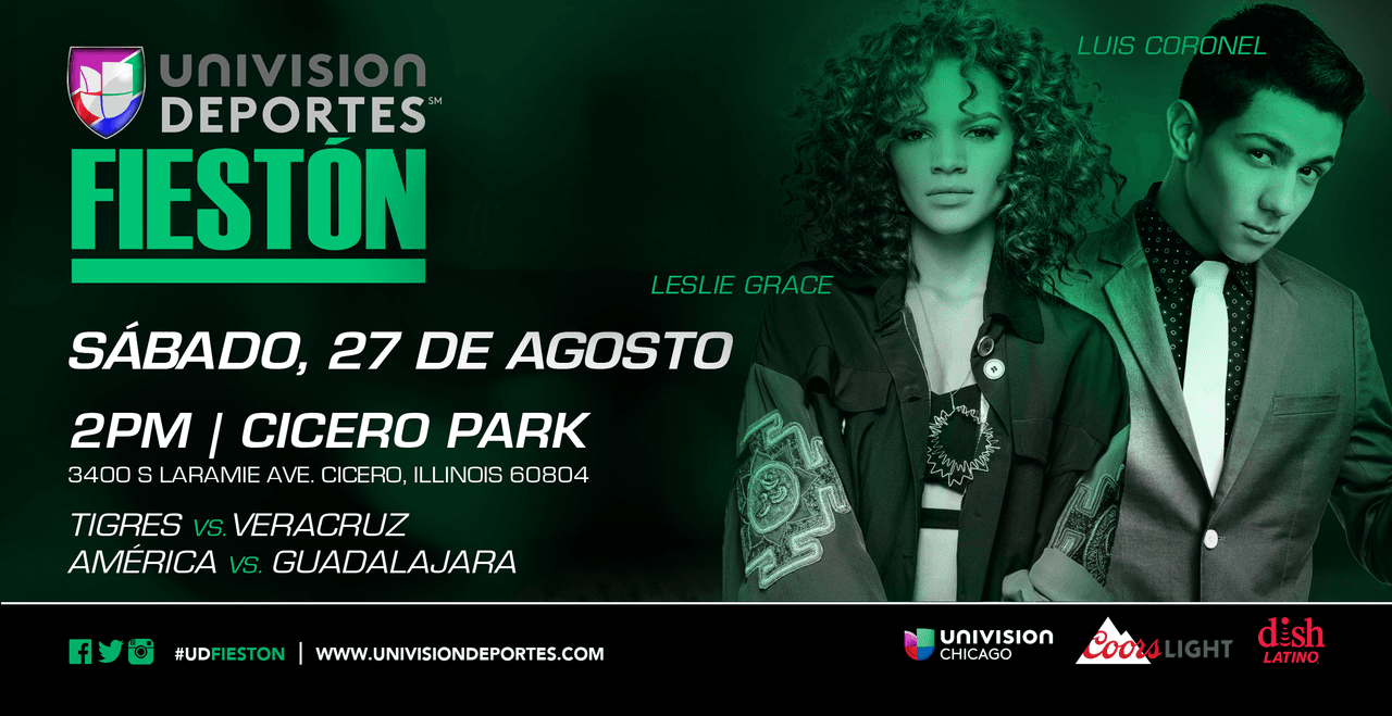 El Fiestón de Univision Deportes llega a Chigago con el clásico América-Chivas
