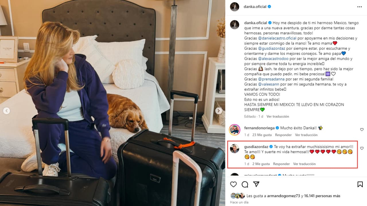 Padre de Danka reacciona.