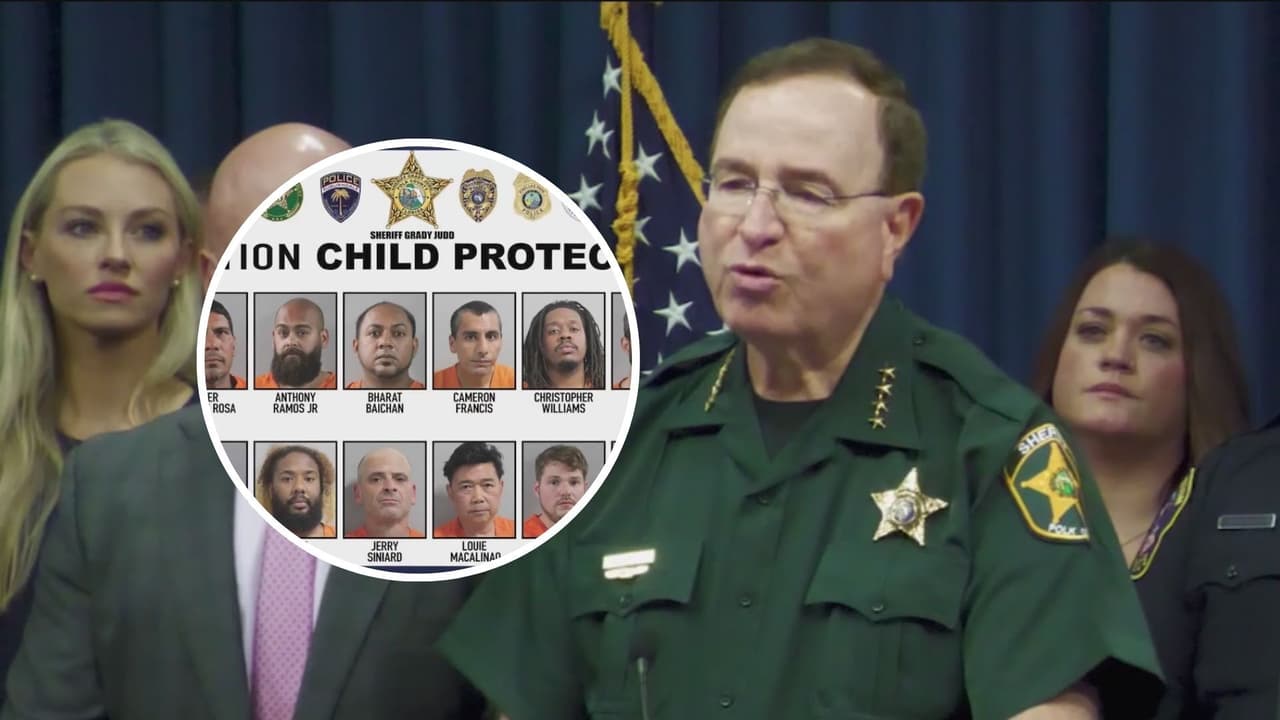 Condado Polk: 246 arrestos en operativo contra tráfico de personas y explotación infantil