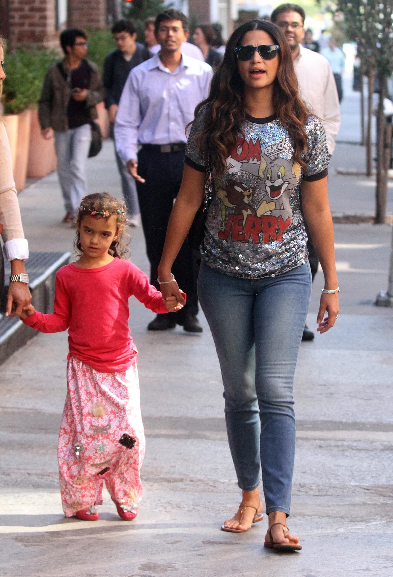 Camila Alves y sus hijos con Matthew McConaughey