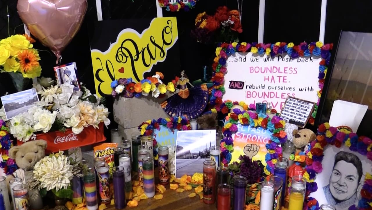Crean altar en Austin para honrar a las víctimas de El Paso