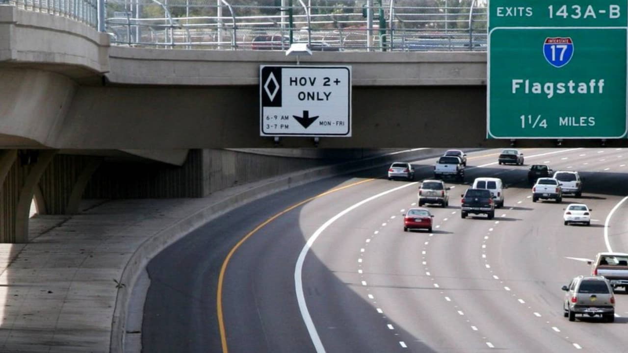 Cierres viales en el área metropolitana de Phoenix y sus alrededores este fin de semana