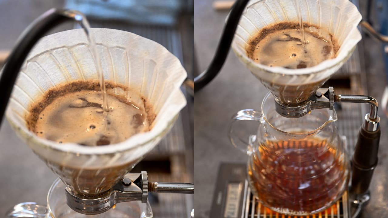 Accesorios para preparar café.